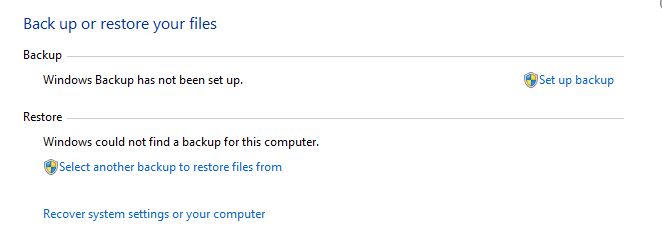 no-backup-set